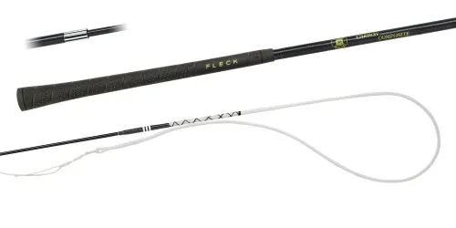 07045 2-part telescopic, plain lacquered, Golf-grip, spun lash