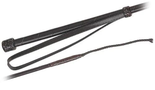 01079 Leder umwickelt, Handlasche, Lederknopf