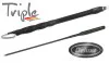 03023 Lacquered Nylon weave with TripleBalance-grip, flexible whip shaft, leather thong