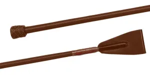 02015 Leder umnäht, Lederknopf, 60 cm
