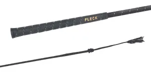 03005 Piaffier-Gerte SUPERFLEX weich, Nylongespinst, FLECK-Griff