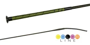 03007 COLORLINE, Nylon gesp., Colorline-Wickelgriff, Pilzknopf