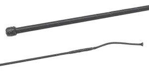 03079 Leder umwickelt, Lederknopf