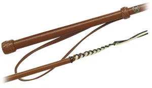 01085 Leder umnäht, Handlasche, Lederknopf