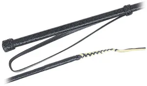 01091 Leder umflochten, Handlasche, Lederknopf