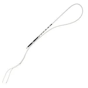 08005 Bogen Leder geflochten